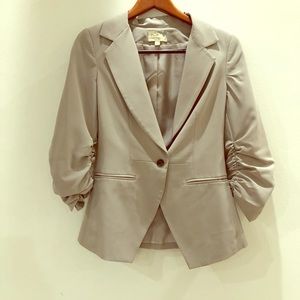 Jacket by Elizabeth and James, neutral color.